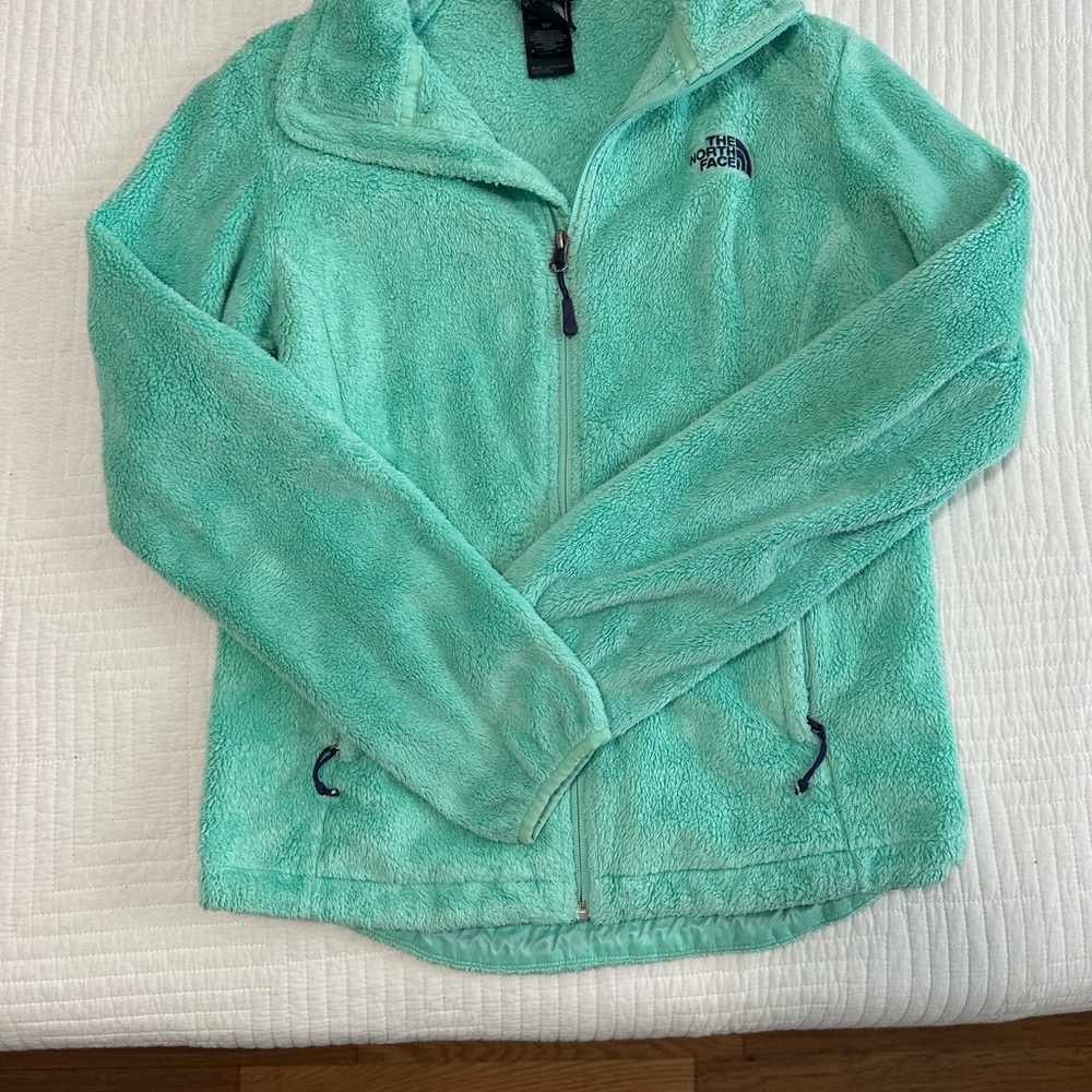 The North Face Teal Fleece Jacket